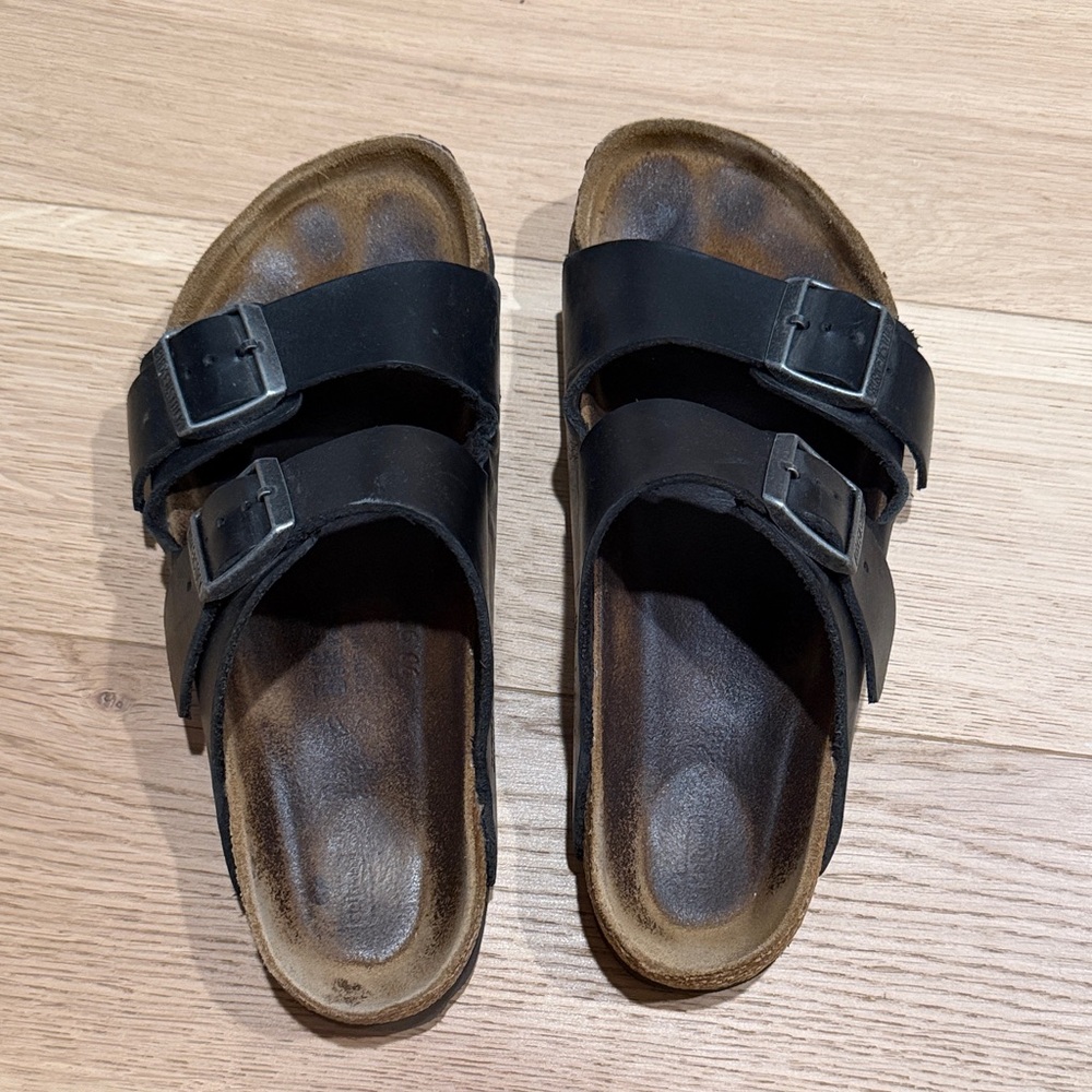 Birkenstock Black Double Strap Sandals